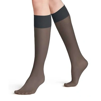 Afbeelding van Falke MATT Kniekousen, Dames, Maat: 39 42, Graphite (3146)