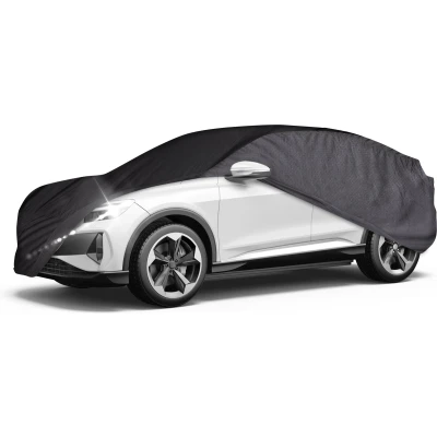 Afbeelding van Overtrek Indoor Fleece SUV sitze M grijs/zwart