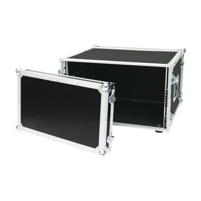 Afbeelding van Roadinger flightcase 19 inch CO DD, 6U, 38cm diep, zwart
