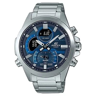 Afbeelding van Casio Edifice ECB 30D 2AEF horloge BlauwZilverkleur