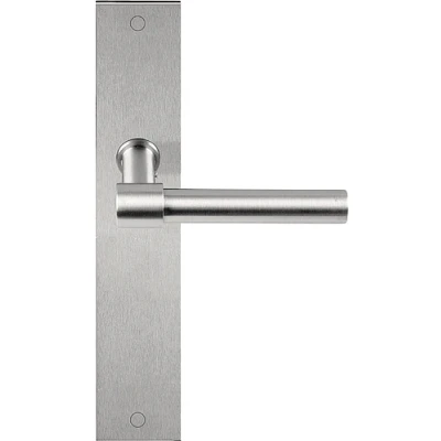 Afbeelding van Formani deurkruk Piet Boon ONE PBL15P236SFC op schild mat RVS