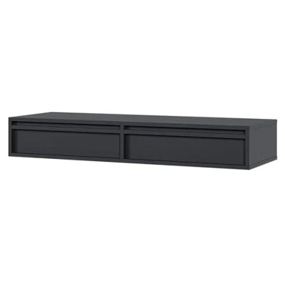 Afbeelding van Selsey Evo Kaptafel 110 cm met laden Hangend Zwart