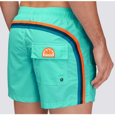Afbeelding van SUNDEK ELASTIC WAIST MID LENGTH SWIMSHORT Marine XL