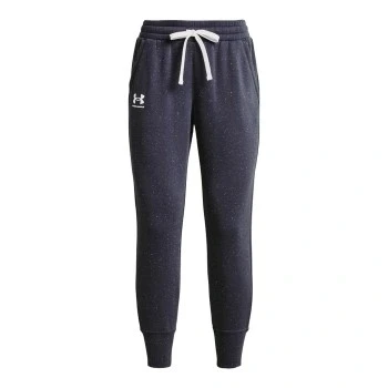 Afbeelding van Under Armour Rival Trainingsbroek, Dames, Maat: Small, Tempered steel/white