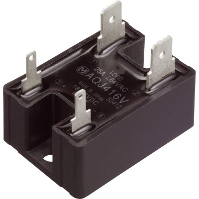 Afbeelding van Panasonic Halfgeleiderrelais AQJ419VJ 25 A Schakelspanning (max.): 264 V/AC Schakelend bij overbelasting 1 stuk(s)