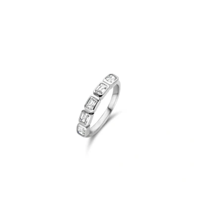Afbeelding van TI SENTO Milano 12274ZI Ring zilver zirconia zilverkleurig wit