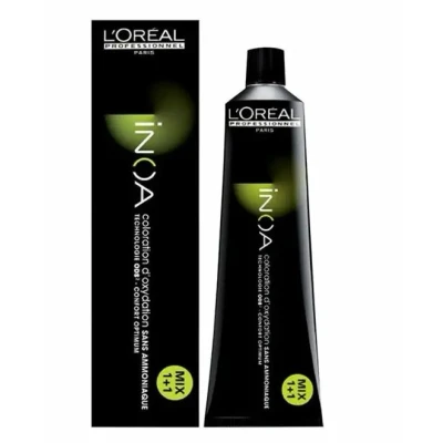 Afbeelding van L&#039;Oréal Inoa haarverf 60 gr 5.12 Licht As Parelmoerbruin