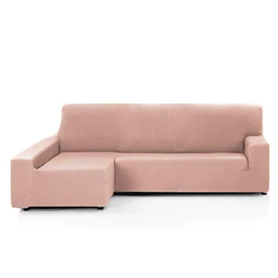 Afbeelding van Martina Home Tunez hoes voor chaise longue, katoen, zalm, brazo izquierdo