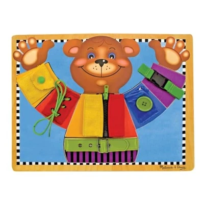 Afbeelding van Melissa &amp; Doug Vaardigheden Bord Montessori Speelgoed 1 jaar Baby Puzzel Ontwikkelingsspeelgoed Problemen oplossen 2 3 Cadeau voor jongens en meisjes