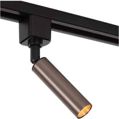 Afbeelding van Lucide TRACK KEONI Railspot 1 fase Railsysteem / Railverlichting 1xG9 Koffie