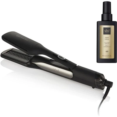 Afbeelding van ghd Duet Style Black + Styling Oil Sleek Talker 95ml bundel/set/pakket