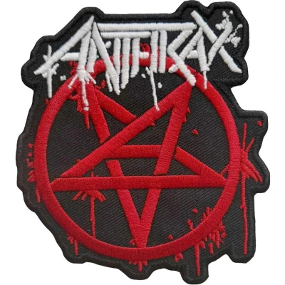 Afbeelding van Anthrax Pent Logo Patch Multicolours