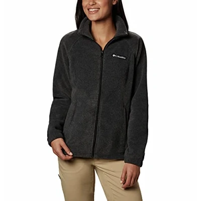 Afbeelding van Columbia Fleece jas voor dames, Houtskool Hei, M petite