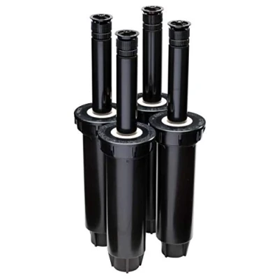 Afbeelding van Rain Bird 1804AP4PK Professionele pop up Sprinkler, verstelbaar 0 360 patroon, 8 &#039; 15&#039; sproeier afstand, 4&quot; hoogte, 4 pack