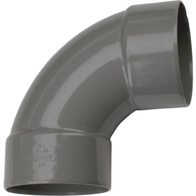 Afbeelding van Wadal PVC bocht 15 110 mm mof/mof