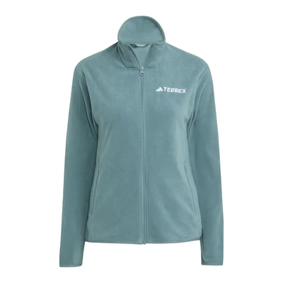 Afbeelding van adidas Dames Terrex Multi Essentials Full Zip Fleece Jacket, preloved teal, S