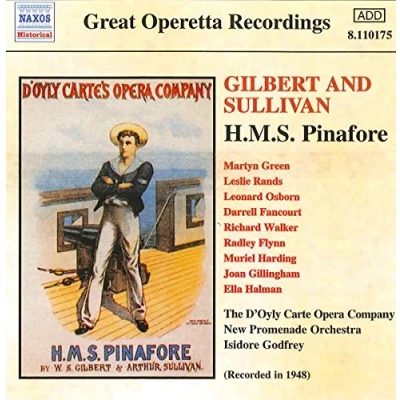 Afbeelding van D Oyly Carte Opera Company H.M.S. Pinafore (CD)