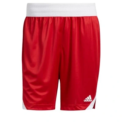 Afbeelding van adidas Heren Icon Squad Shorts, Team Power Red/White/White, S