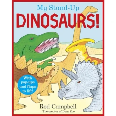 Afbeelding van My Stand Up Dinosaurs: A Pop Lift the Flap Book
