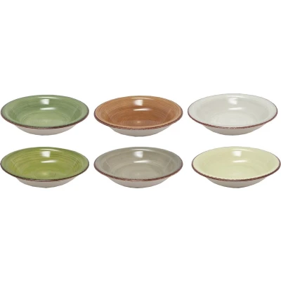 Afbeelding van Studio Tavola Diepe Borden Deep Forest ø 21 cm 6 Stuks