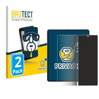Afbeelding van BROTECT privacy screenprotector voor Samsung Galaxy Z Fold 3 5G (Inner display) Folie Beschermfolie Blauwlichtfilter (2 Stuks)