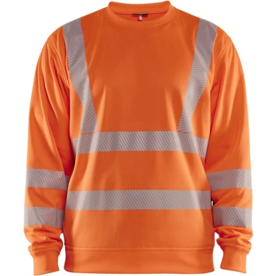 Afbeelding van Blaklader High Vis Sweatshirt 3562 2538 Oranje XS