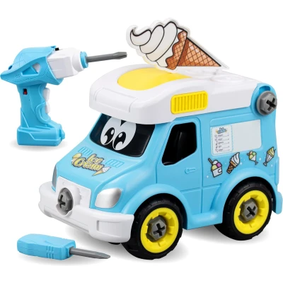 Afbeelding van Build My First RC IJswagen Kleuterspeelgoed Bouwen en spelen