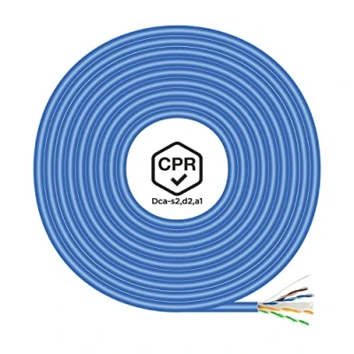 Afbeelding van Stevige UTP netwerkkabel categorie 6 Aisens A135 0663 Blauw 305 m