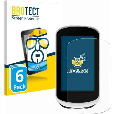 Afbeelding van BROTECT Screenprotector voor Garmin Edge Explore 2 Folie Beschermfolie transparant (6 Stuks)