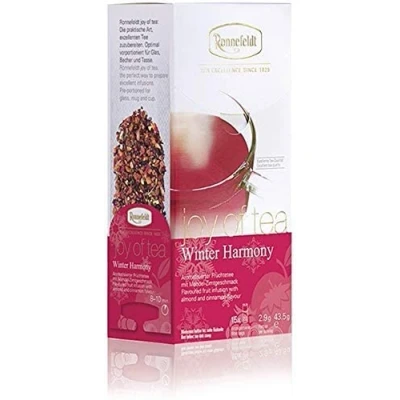Afbeelding van Ronnefeldt Winter Harmony &#039;joy of tea&#039; vruchtenthee amandelkaneel, 15 theezakjes, 43,5 g, aantal: 6 stuks