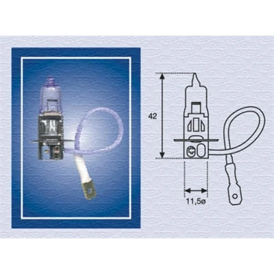 Afbeelding van Gloeilamp, mistlamp MAGNETI MARELLI 002554100000