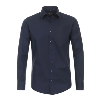 Afbeelding van Redmond Modern FIT Langarm IN Verschiedenen Overhemd, Heren, Maat: Large, Blau