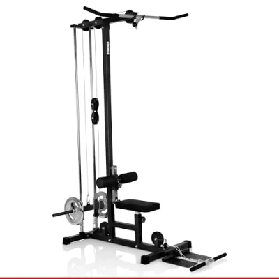 Afbeelding van Finnlo Latzug Station Multi Lat Tower, antraciet/zwart, 141 x 120 210 cm