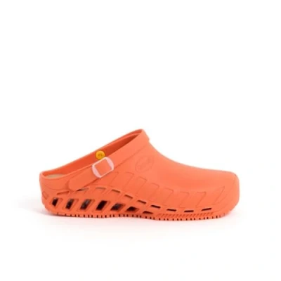 Afbeelding van Scholl Clog Evo, Health Care Professional Shoe Heren, Oranje, 41 EU, EU