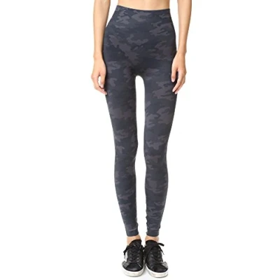 Afbeelding van SPANX leggings voor dames Look at Me Now seamless legging, Black Camo, XL
