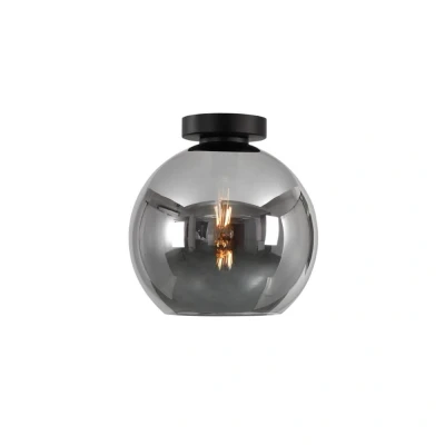 Afbeelding van Artdelight Plafondlamp MARINO titan glas Ø 25cm PL 25