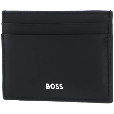 Afbeelding van BOSS Randy Cardholder Portemonnee, Heren, Maat: One Size, Black