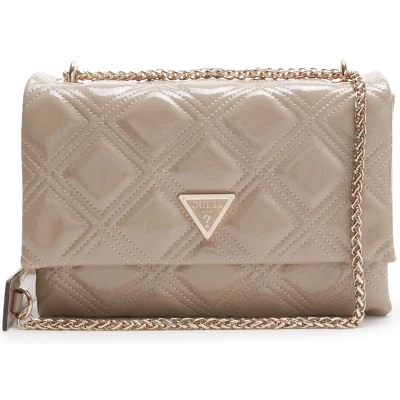 Afbeelding van Guess Deesa Schoudertas, Dames, Maat: One Size, Taupe