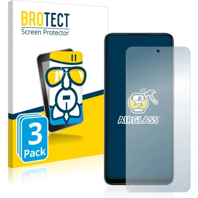 Afbeelding van BROTECT Screenprotector voor Xiaomi Redmi Note 12 Folie Beschermfolie Beschermglas transparant (3 Stuks)