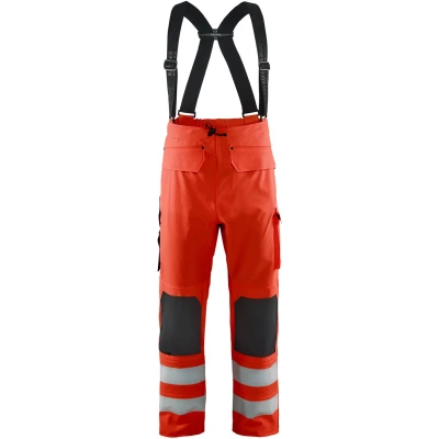 Afbeelding van Blaklader Regenbroek High Vis LEVEL 2 1302 2003 Rood XL
