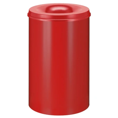 Afbeelding van Papierbak vlamdovend 110ltr rood