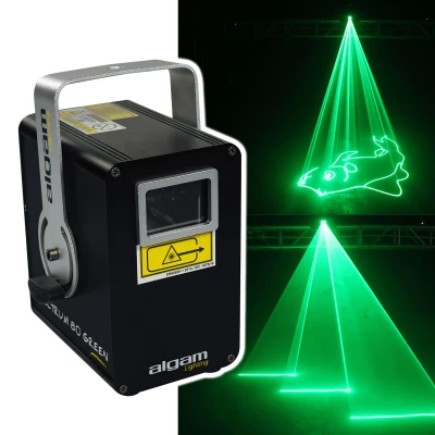 Afbeelding van Algam Lighting Spectrum80GREEN groene animatie laser