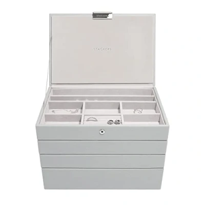 Afbeelding van Stackers Pebble Grey Classic SET 4