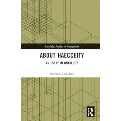 Afbeelding van About Haecceity: An Essay in Ontology