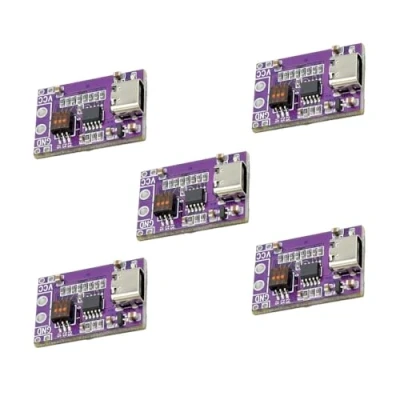 Afbeelding van 5 stuks type C PD/QC/AFC snellaaddecoy triggermodule, ondersteuning V 9 12 15 20 vaste spanningsuitgang, Decoy Fast Charge Trigger module