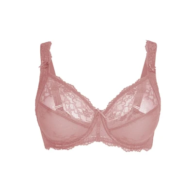 Afbeelding van Lingadore FULL Coverage Spitze Beugel BH, Dames, Maat: 70H, Antike rose