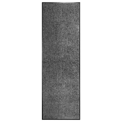 Afbeelding van Deurmat wasbaar 60x180 cm antraciet