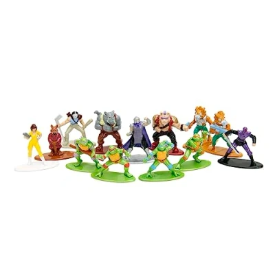 Afbeelding van Jada Toys Turtles Blind Pack Nanofigs, 13 soorten.