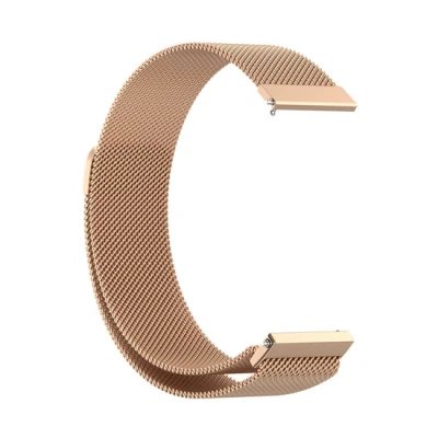 Afbeelding van Garmin Forerunner 55 / 245 645 Milanese bandje Champagne goud