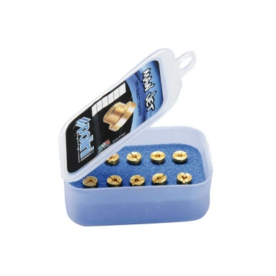 Afbeelding van Polini Dellorto 6 Mm 60/78 Hoofd Jet 10 Eenheden Transparant